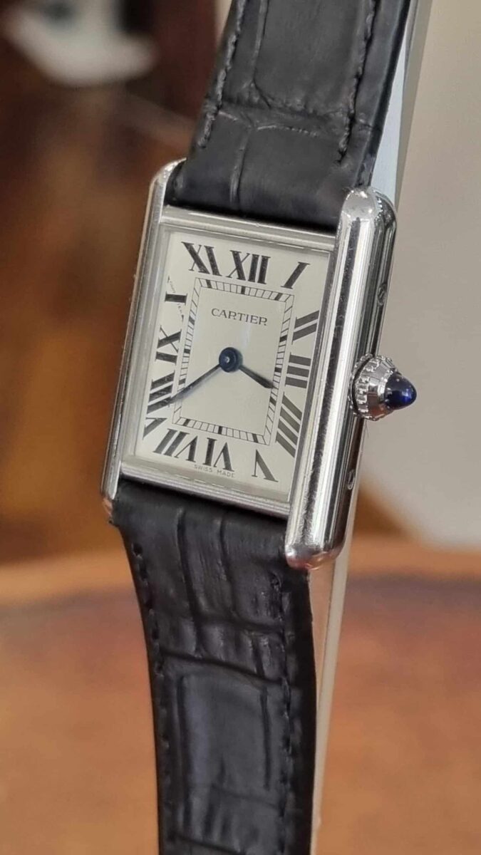Cartier Tank Solo Ladies Steel Small size Quartz Ref.3170 | Gothelf A. Watches — 3
