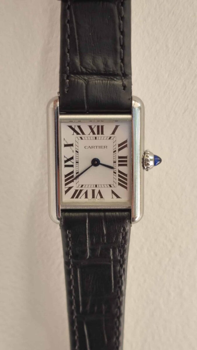 Cartier Tank Solo Ladies Steel Small size Quartz Ref.3170 | Gothelf A. Watches — 2