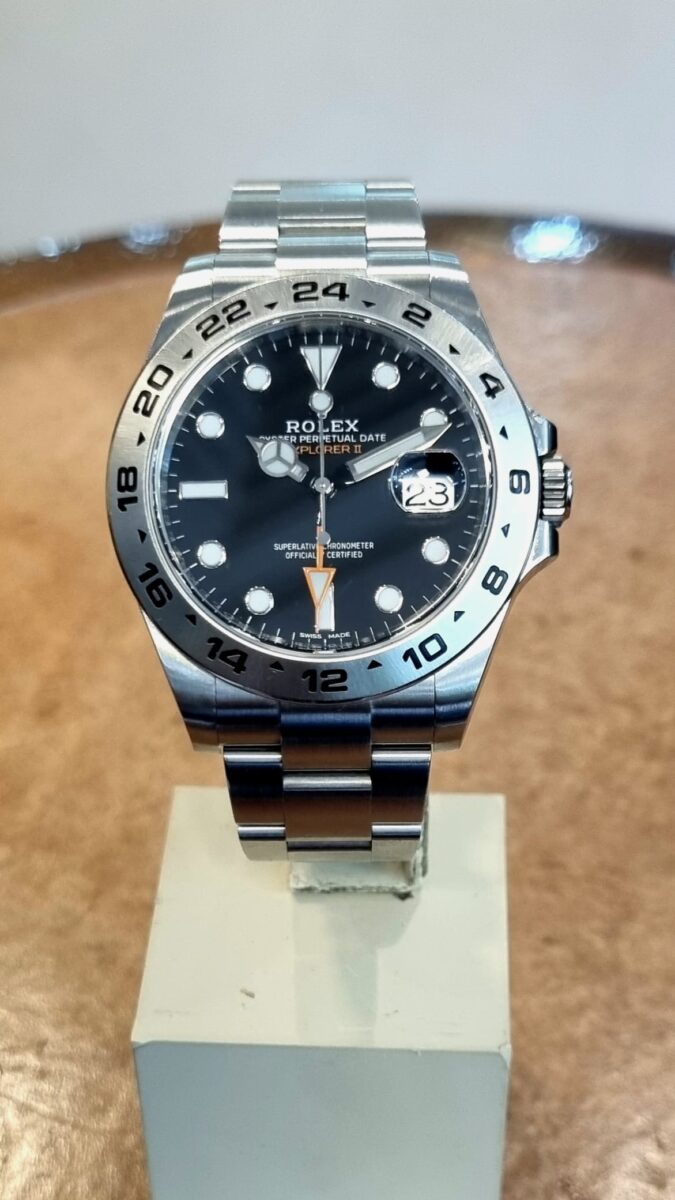 Rolex Explorer II 216570 Black Dial 42mm Pre-owned-2018 | Gothelf A. Watches — 2