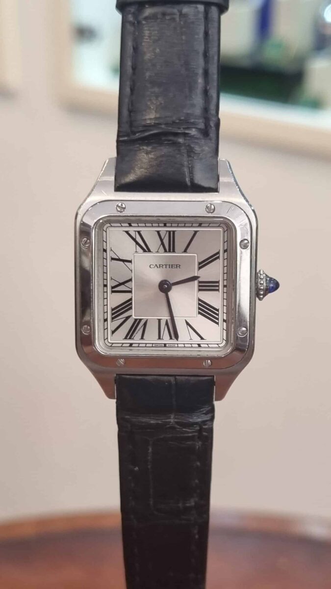 Cartier Santos Dumont Steel Small Ladies | Gothelf A. Watches