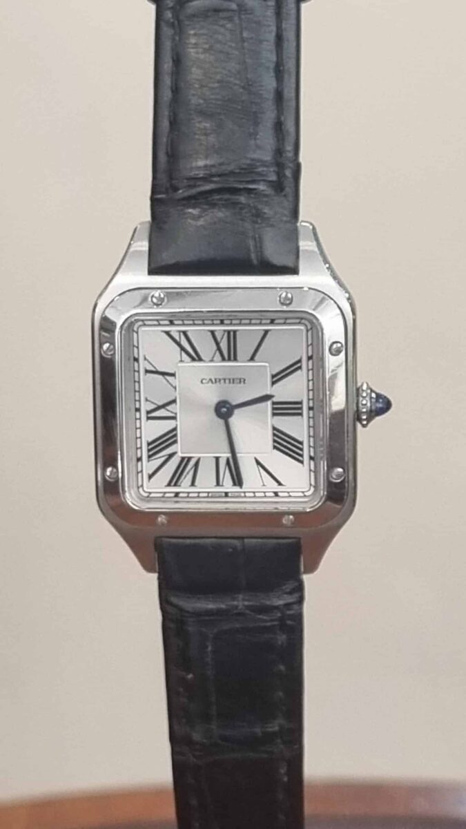 Cartier Santos Dumont Steel Small Ladies | Gothelf A. Watches — 2