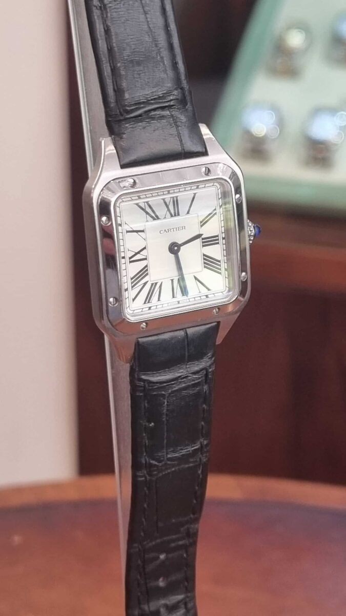 Cartier Santos Dumont Steel Small Ladies | Gothelf A. Watches — 3