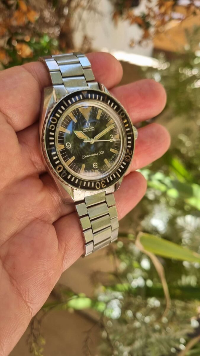 Omega Seamaster 300 Vintage Big Triangle | Gothelf A. Watches — 5