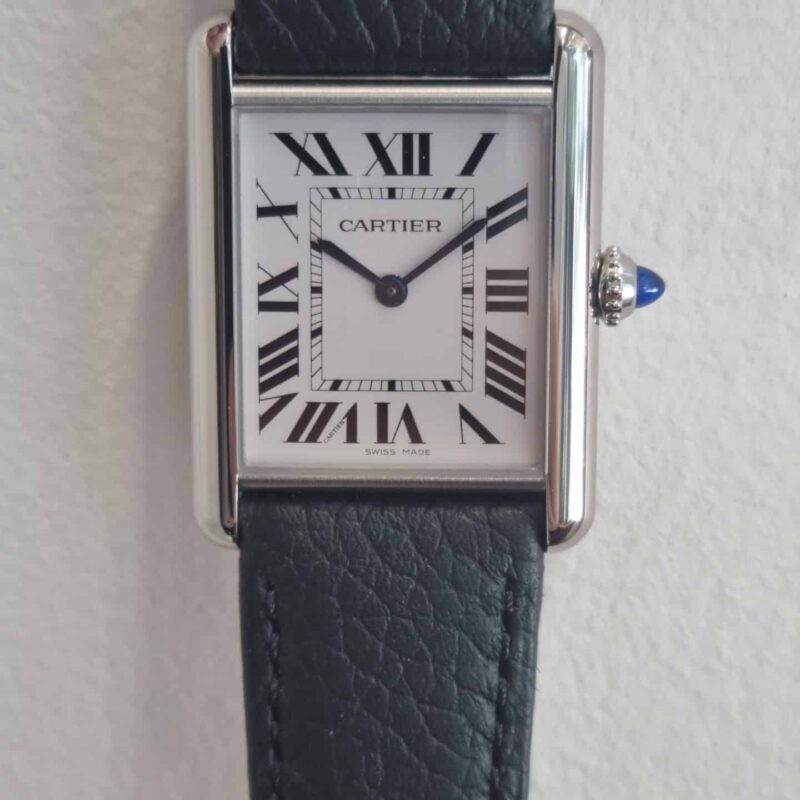 Cartier Tank Solo Ladies Steel Small size Quartz Ref.3170 | Gothelf A. Watches