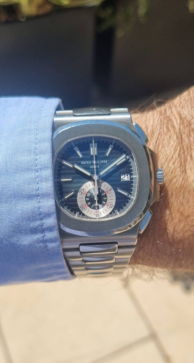Patek Philippe Nautilus 5980/1A Blue Dial | Gothelf A. Watches — 2