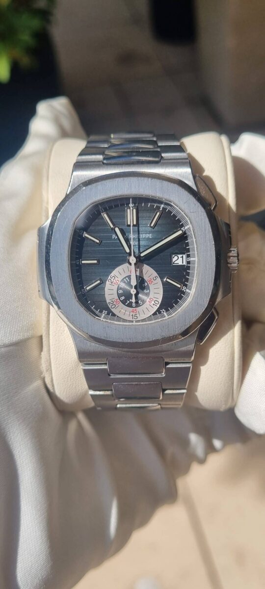 Patek Philippe Nautilus 5980/1A Blue Dial | Gothelf A. Watches — 3