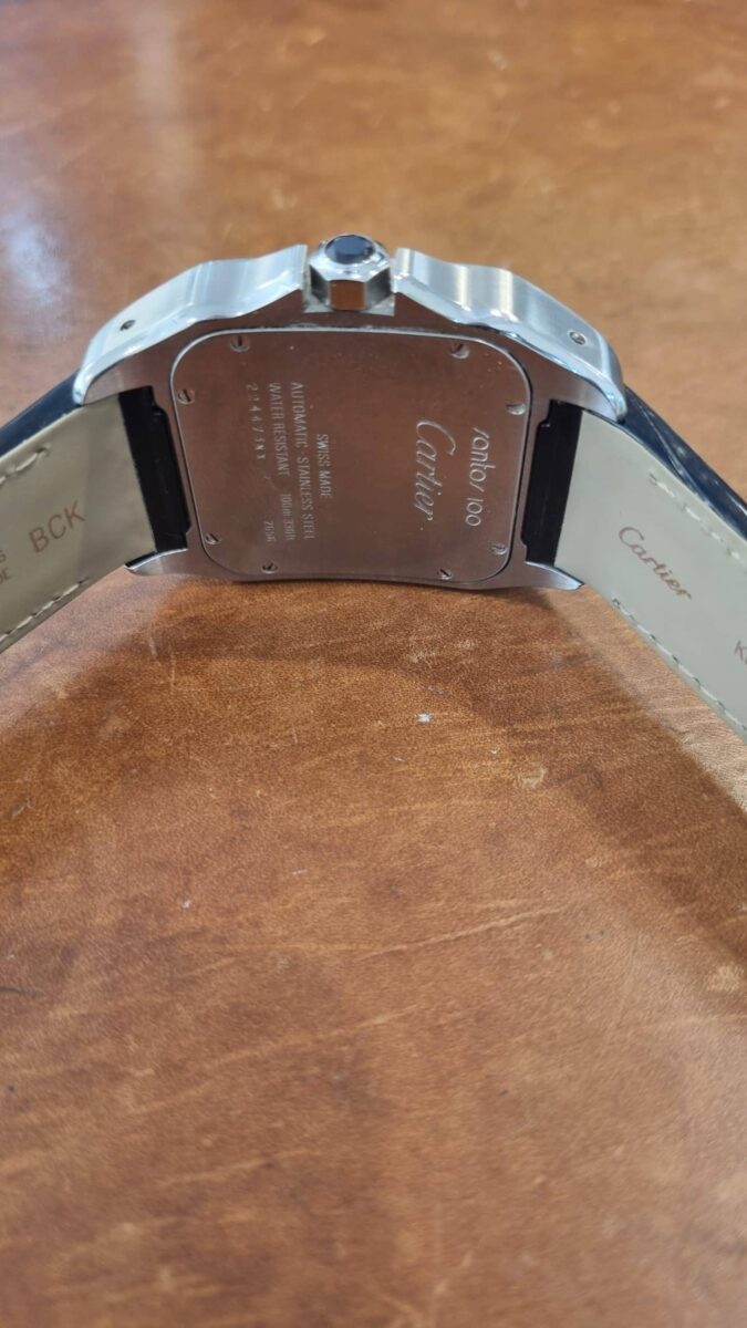Cartier Santos 100 XL Automatic Steel | Gothelf A. Watches — 7