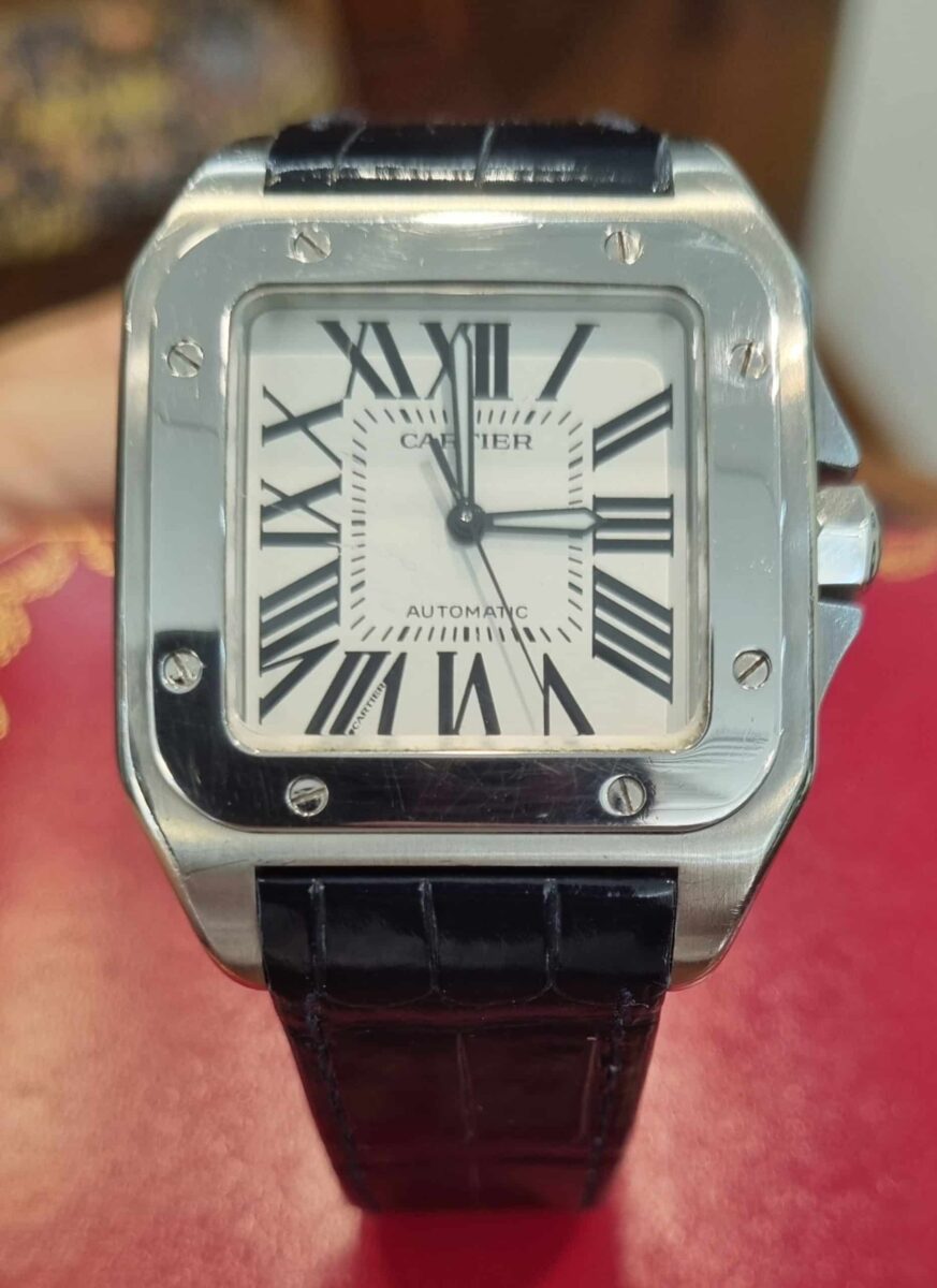 Cartier Santos 100 XL Automatic Steel | Gothelf A. Watches — 2