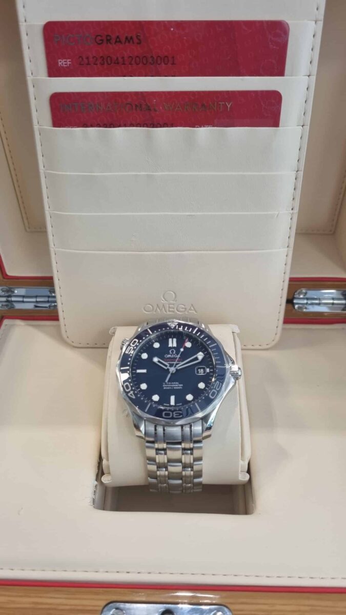 Omega Seamaster Diver 300m Automatic Blue Ceramic 2019 | Gothelf A. Watches — 7