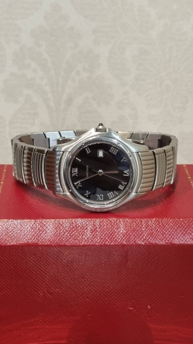 Cartier Cougar Panthere 33mm Steel Quartz ref.987904 | Gothelf A. Watches