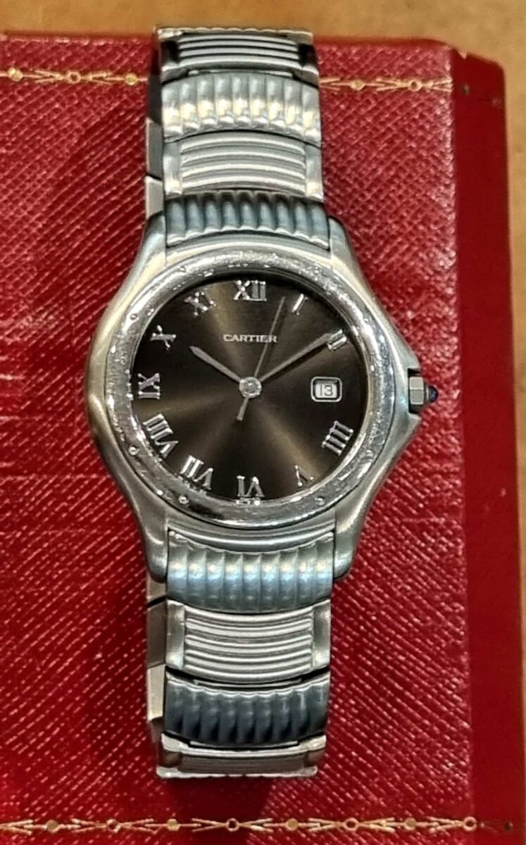 Cartier Cougar Panthere 33mm Steel Quartz ref.987904 | Gothelf A. Watches — 2