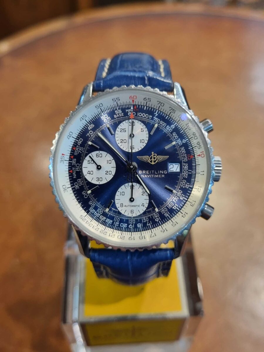 Breitling Old Navitimer Chronograph Automatic Blue Dial ref.13022 | Gothelf A. Watches