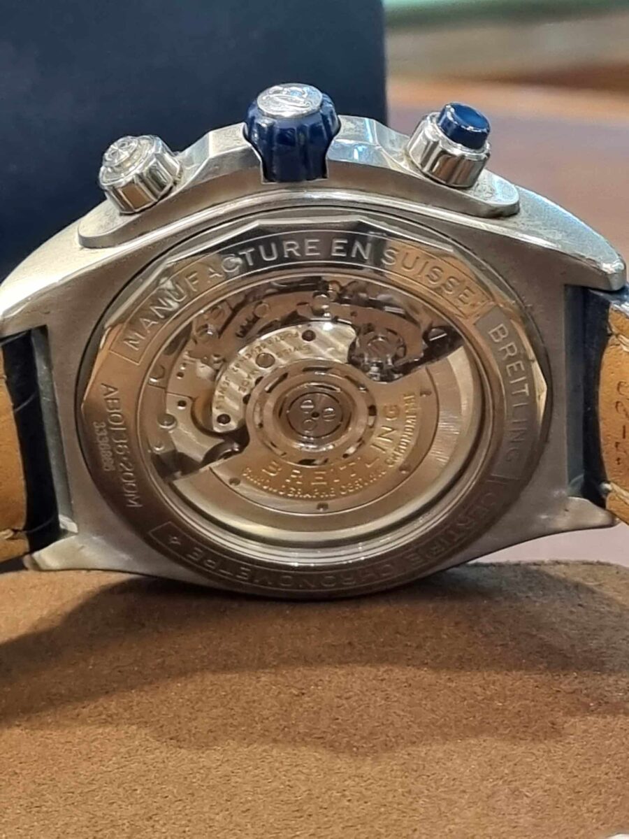 Breitling Super Chronomat B01 44 Blue Chronograph ref.AB0136 | Gothelf A. Watches — 6