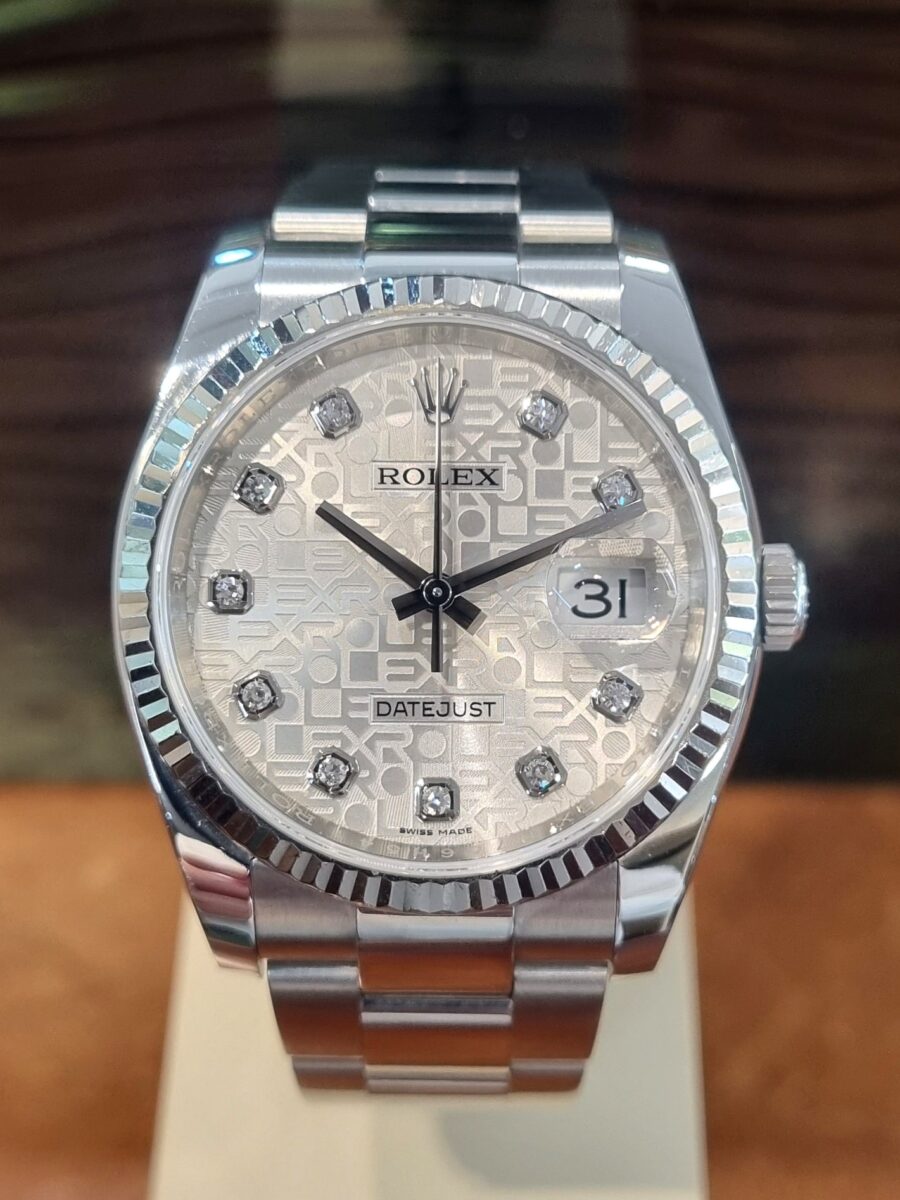 Rolex Datejust 36mm Jubilee Diamonds Dial | Gothelf A. Watches