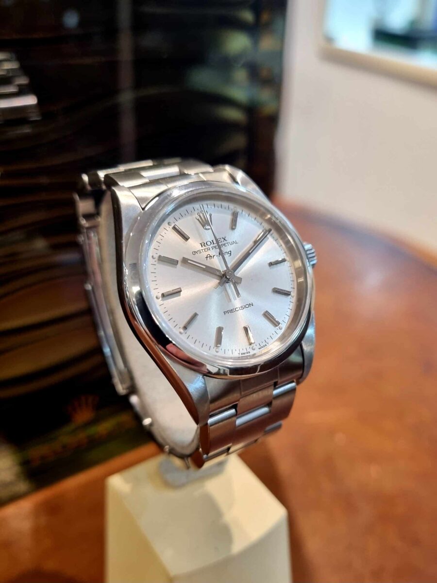 Rolex Air King 34mm Silver Dial ref.14010 | Gothelf A. Watches — 2