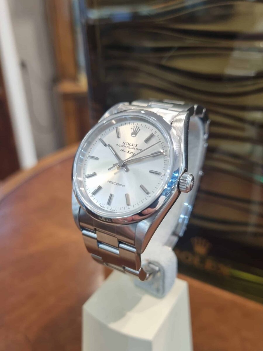Rolex Air King 34mm Silver Dial ref.14010 | Gothelf A. Watches — 3