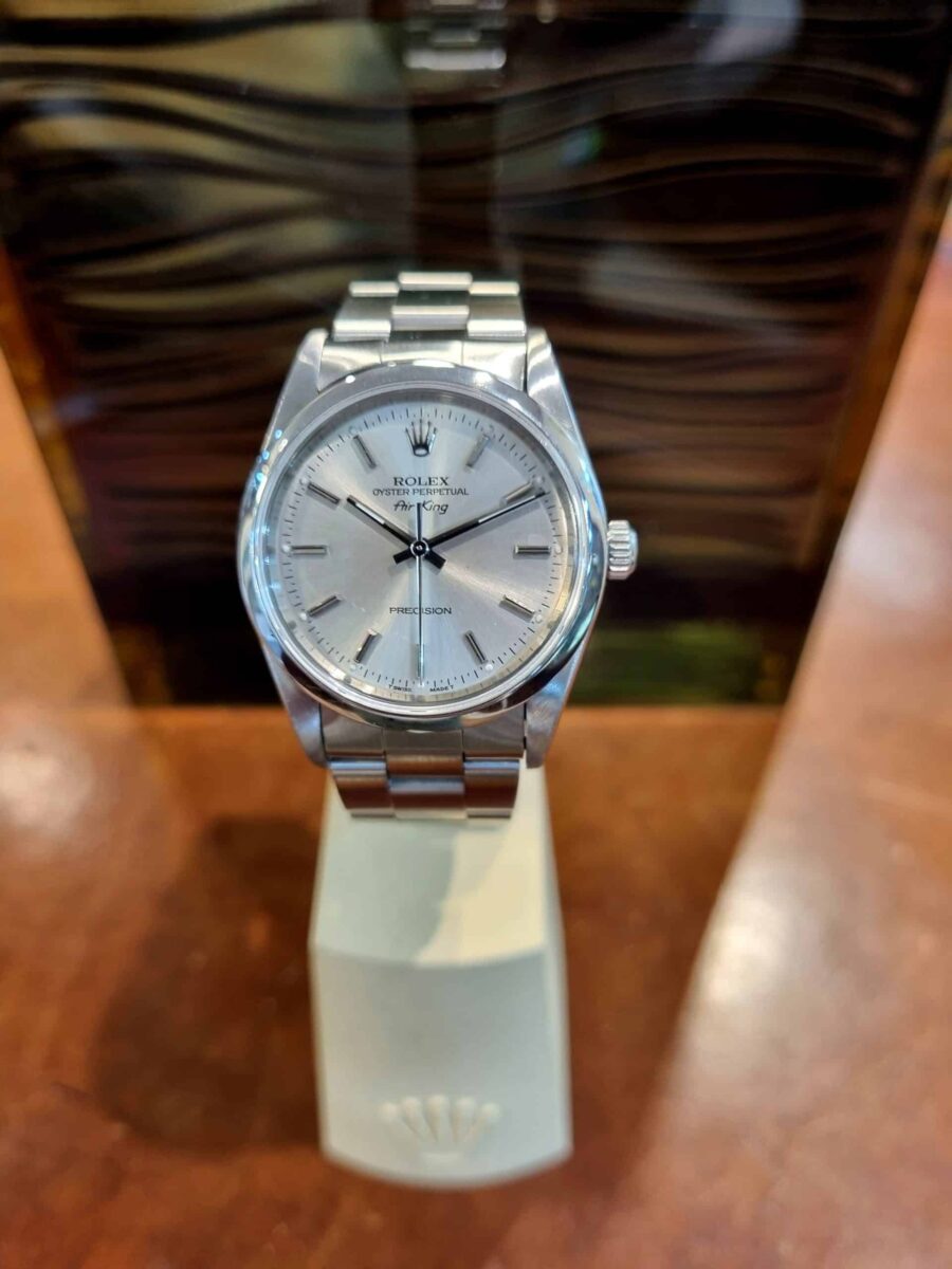 Rolex Air King 34mm Silver Dial ref.14010 | Gothelf A. Watches — 5