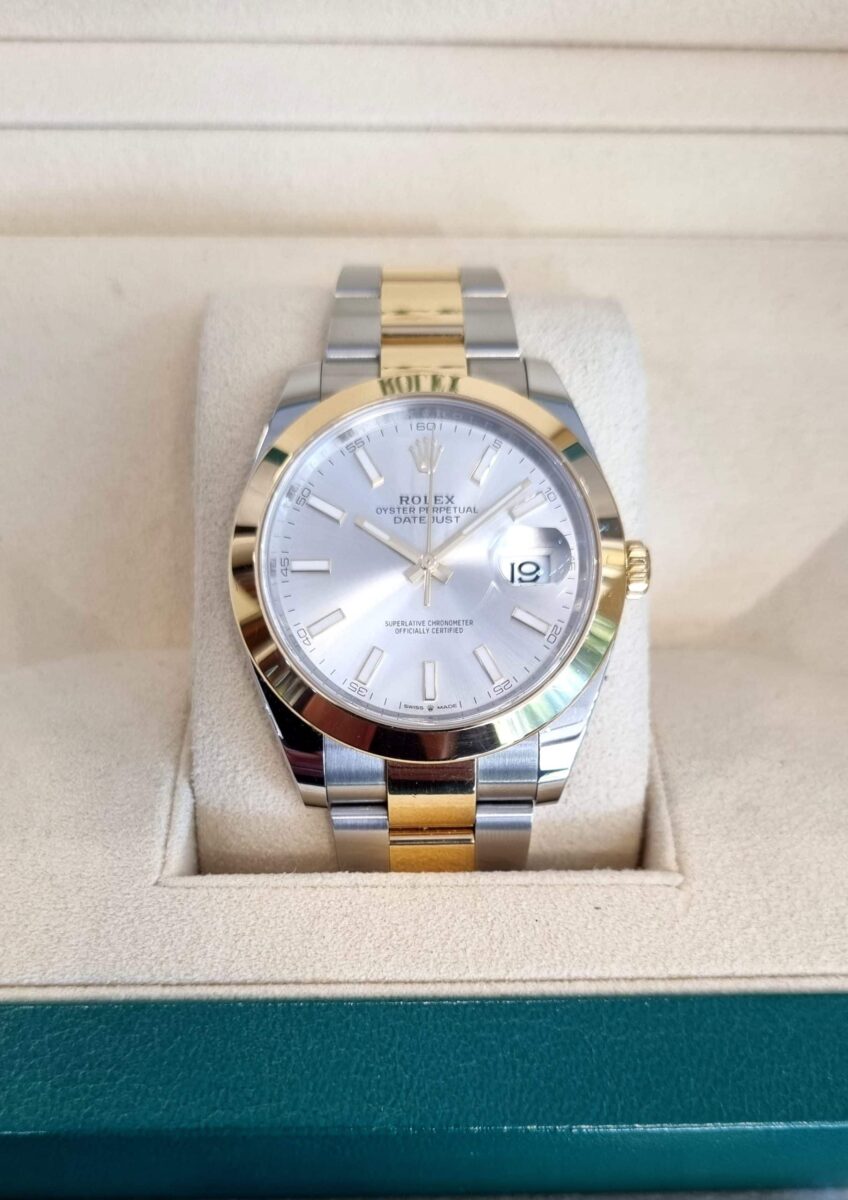 Rolex Datejust Oystersteel and 18k Yellow Gold 41mm Ref.126303 | Gothelf A. Watches — 4