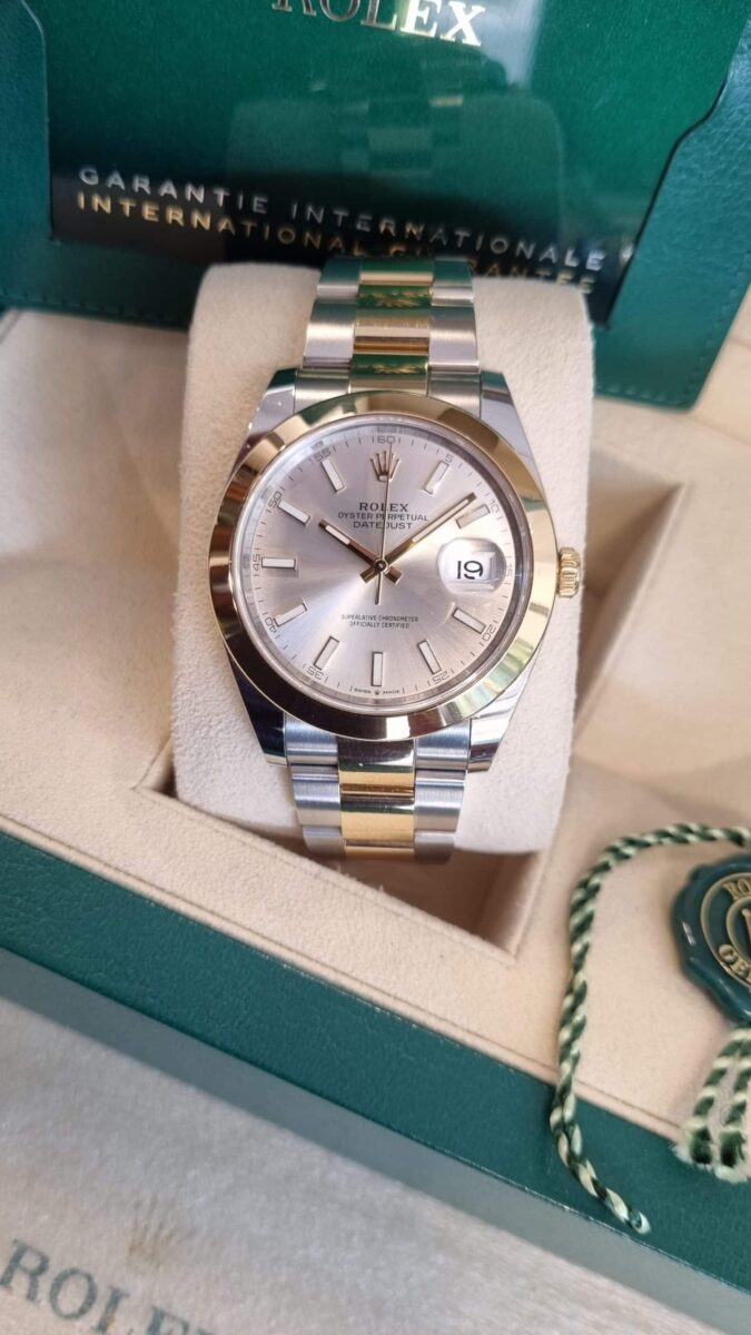 Rolex Datejust Oystersteel and 18k Yellow Gold 41mm Ref.126303 | Gothelf A. Watches — 3