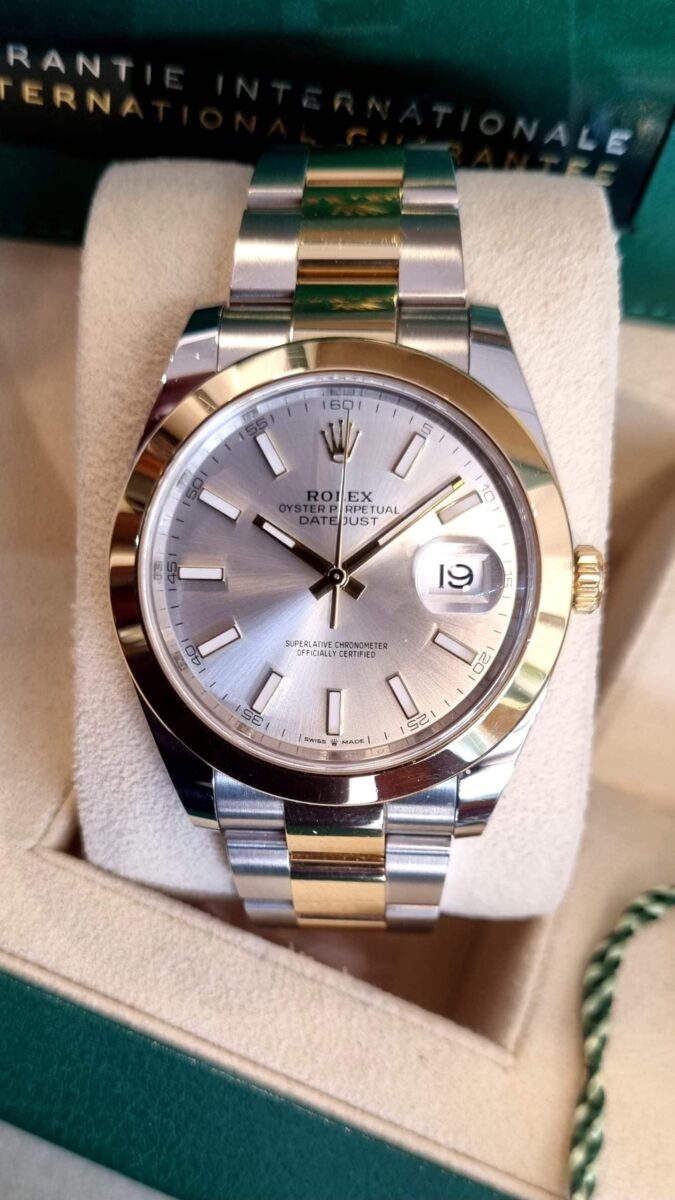 Rolex Datejust Oystersteel and 18k Yellow Gold 41mm Ref.126303 | Gothelf A. Watches