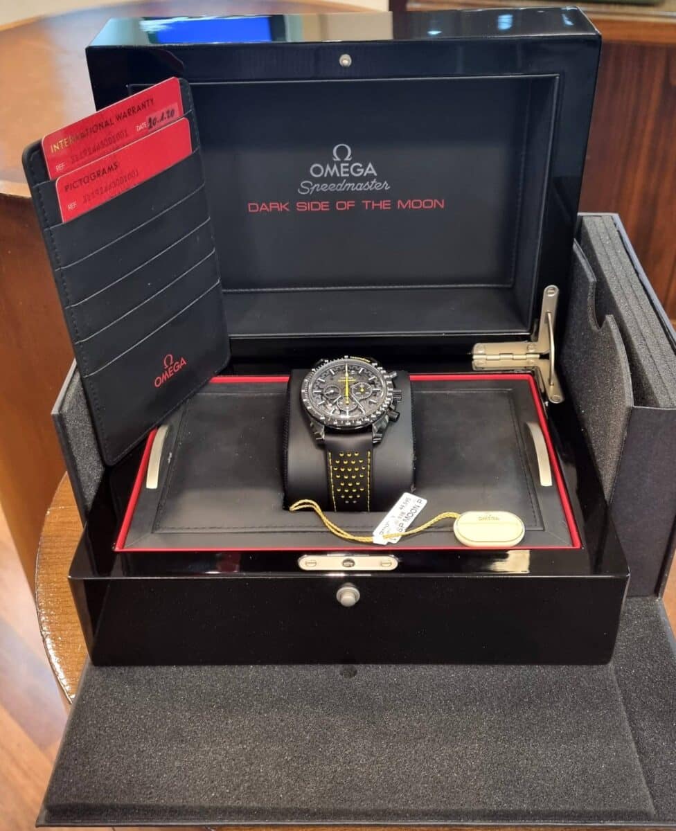 Omega Speedmaster Apollo 8 Dark Side Of The Moon 44.25mm Black Ceramic | Gothelf A. Watches — 2