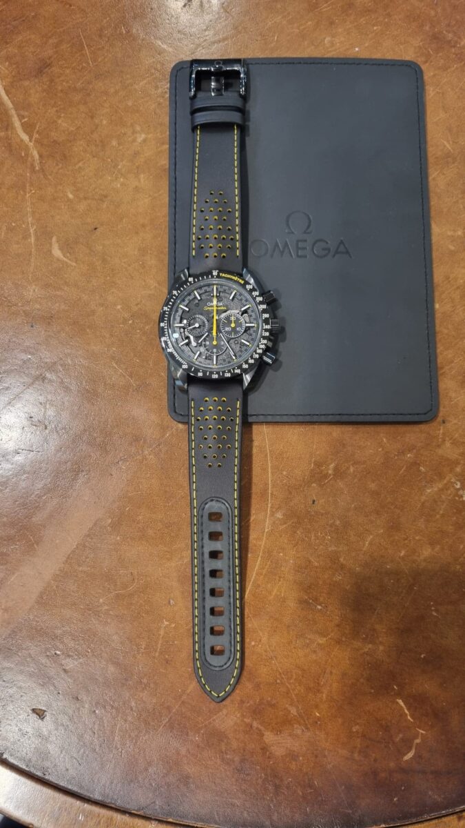 Omega Speedmaster Apollo 8 Dark Side Of The Moon 44.25mm Black Ceramic | Gothelf A. Watches — 8