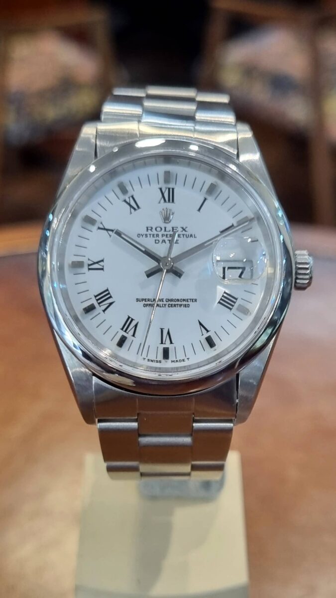 Rolex Oyster Perpetual Date Steel 34mm 15200 | Gothelf A. Watches — 5