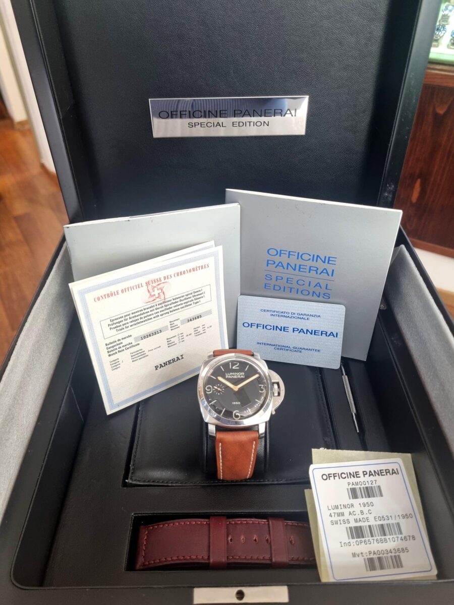 Luminor Panerai 1950 “Fiddy’ 47mm Pam 00127 | Gothelf A. Watches — 4