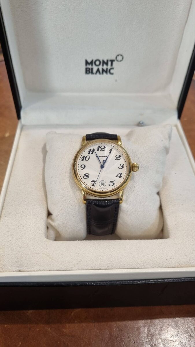 Montblanc Meisterstuck Gold-Plated Men’s/Women’s Watch – Model 7002 | Gothelf A. Watches — 4