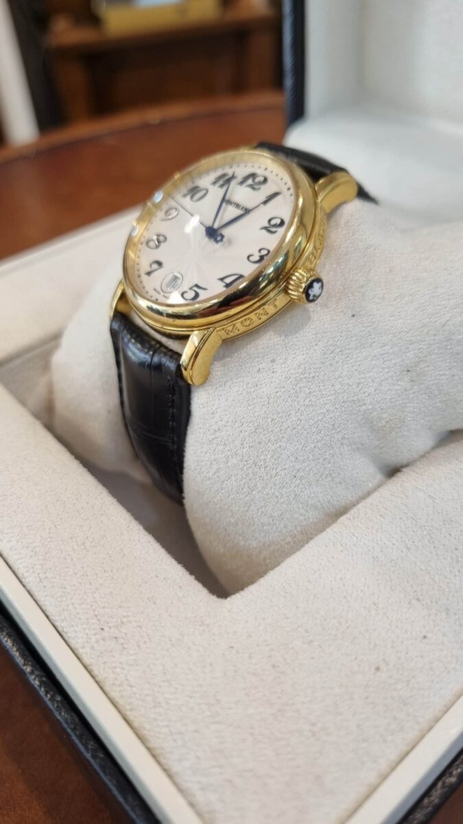 Montblanc Meisterstuck Gold-Plated Men’s/Women’s Watch – Model 7002 | Gothelf A. Watches — 3