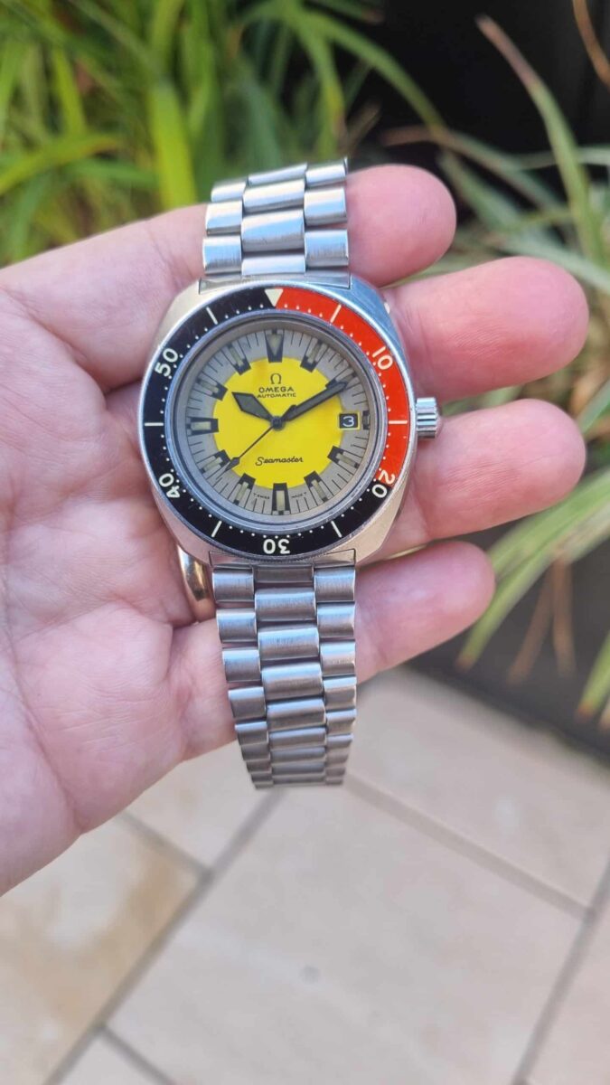 Omega Seamaster Vintage “BANANA” 200m ref.166.068 | Gothelf A. Watches — 2
