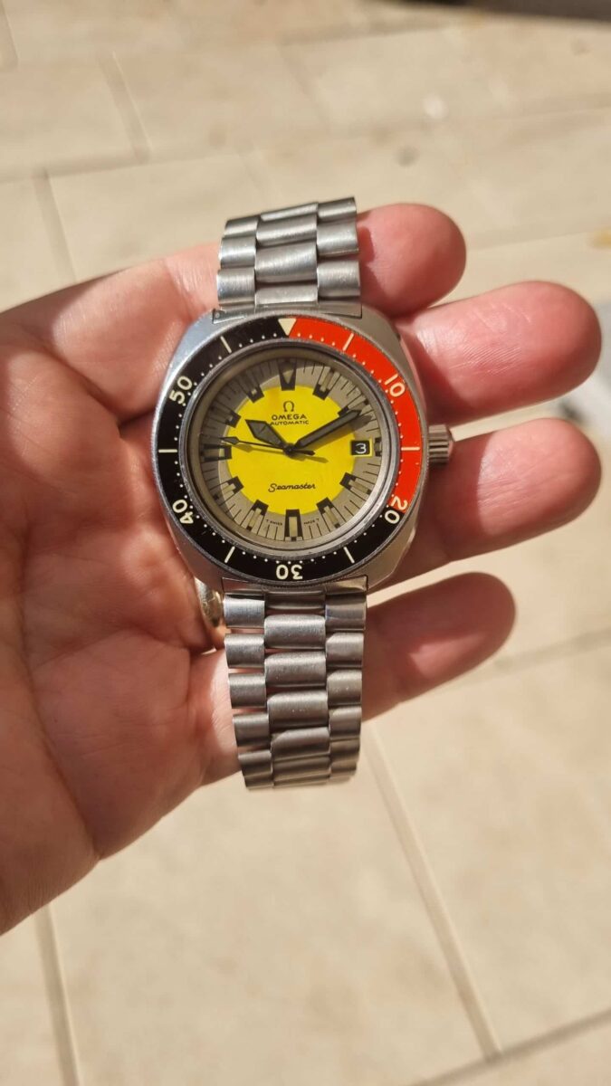 Omega Seamaster Vintage “BANANA” 200m ref.166.068 | Gothelf A. Watches — 3