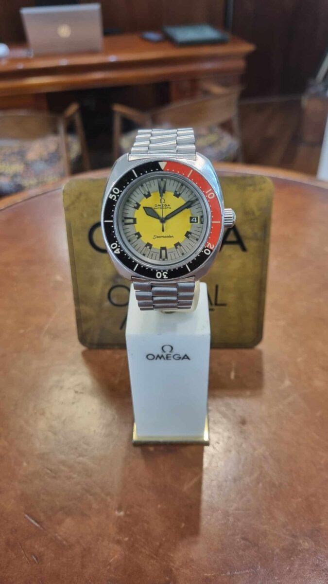 Omega Seamaster Vintage “BANANA” 200m ref.166.068 | Gothelf A. Watches — 5