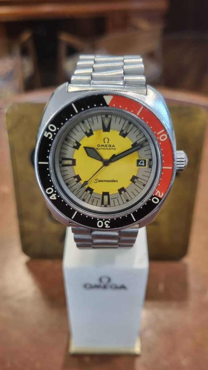 Omega Seamaster Vintage “BANANA” 200m ref.166.068 | Gothelf A. Watches