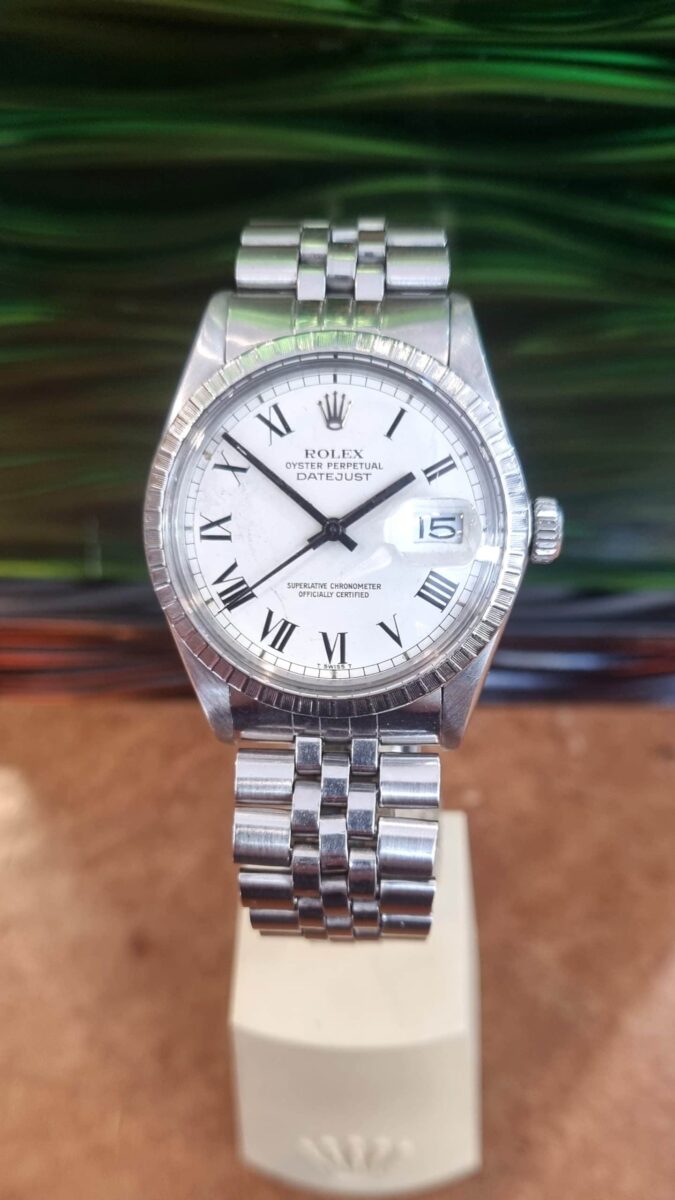 Rolex Datejust 36mm Vintage Steel Buckley Dial ref.16030 | Gothelf A. Watches
