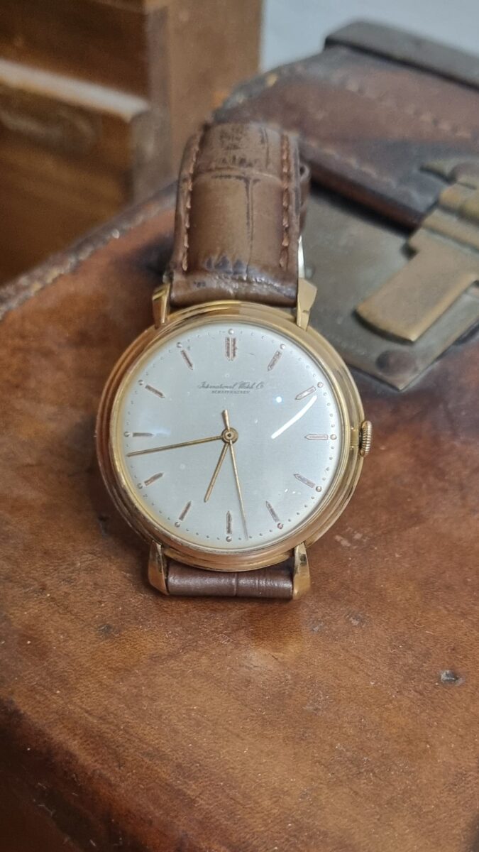 Schaffhausen (IWC) Vintage Rose Gold Cal.89 | Gothelf A. Watches — 4