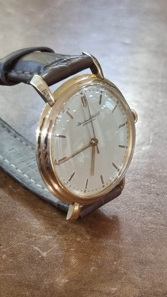 Schaffhausen (IWC) Vintage Rose Gold Cal.89 | Gothelf A. Watches — 5