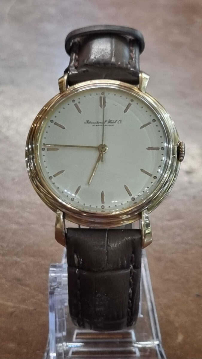 Schaffhausen (IWC) Vintage Rose Gold Cal.89 | Gothelf A. Watches — 2