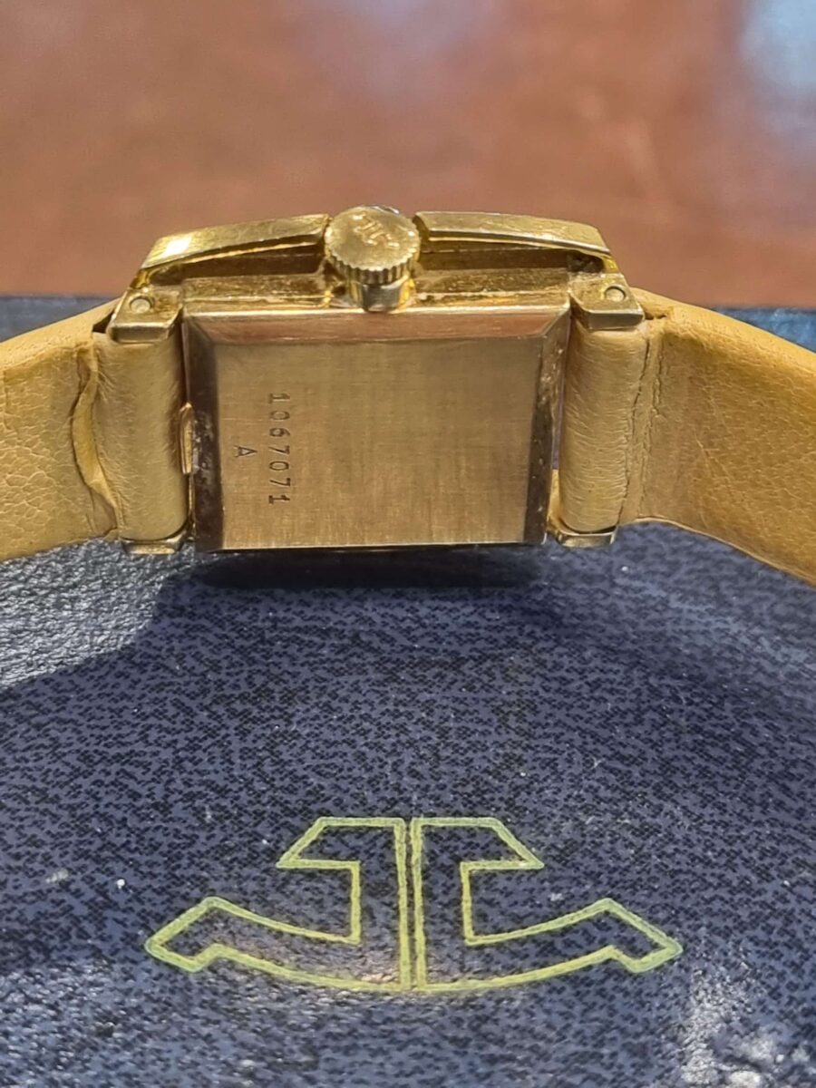 Jaeger Le Coultre 18k Yellow Gold Vintage Ladies Watch | Gothelf A. Watches — 4