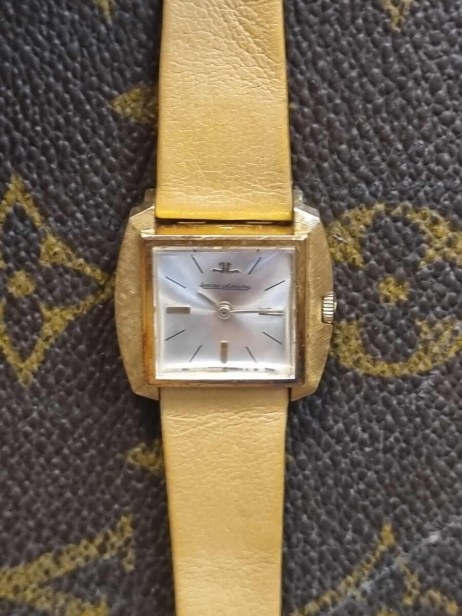 Jaeger Le Coultre 18k Yellow Gold Vintage Ladies Watch | Gothelf A. Watches — 7