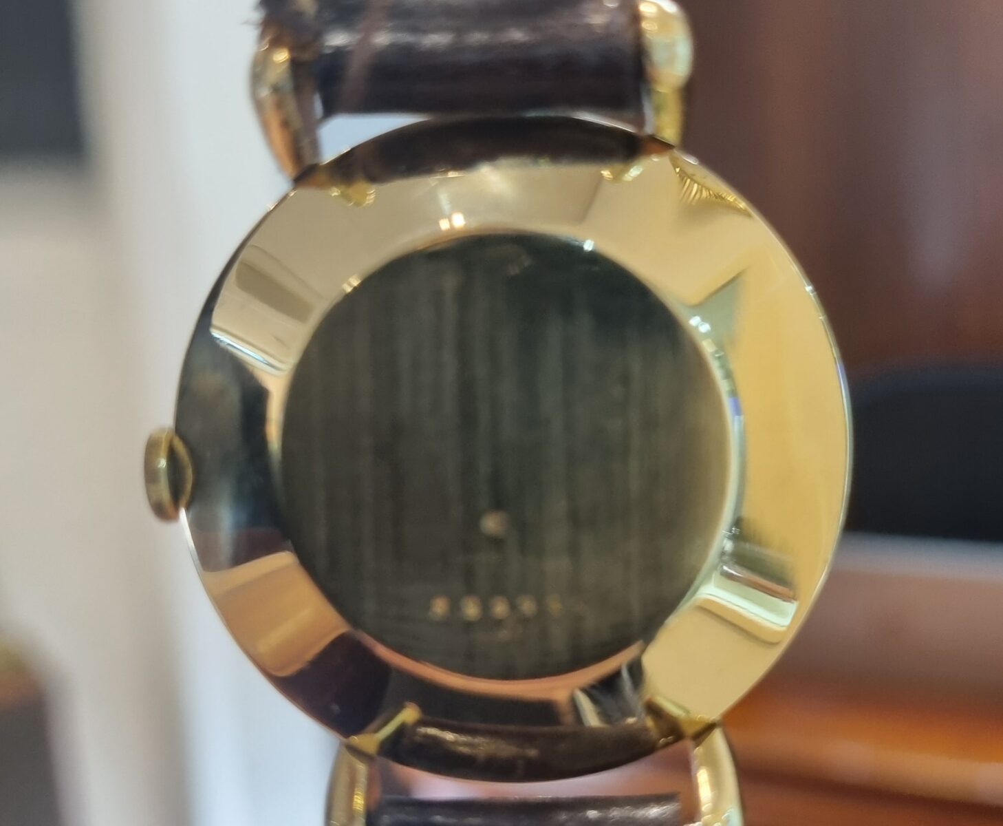Jaeger Le Coultre 18k Rose Gold Vintage 35mm | Gothelf A. Watches — 6