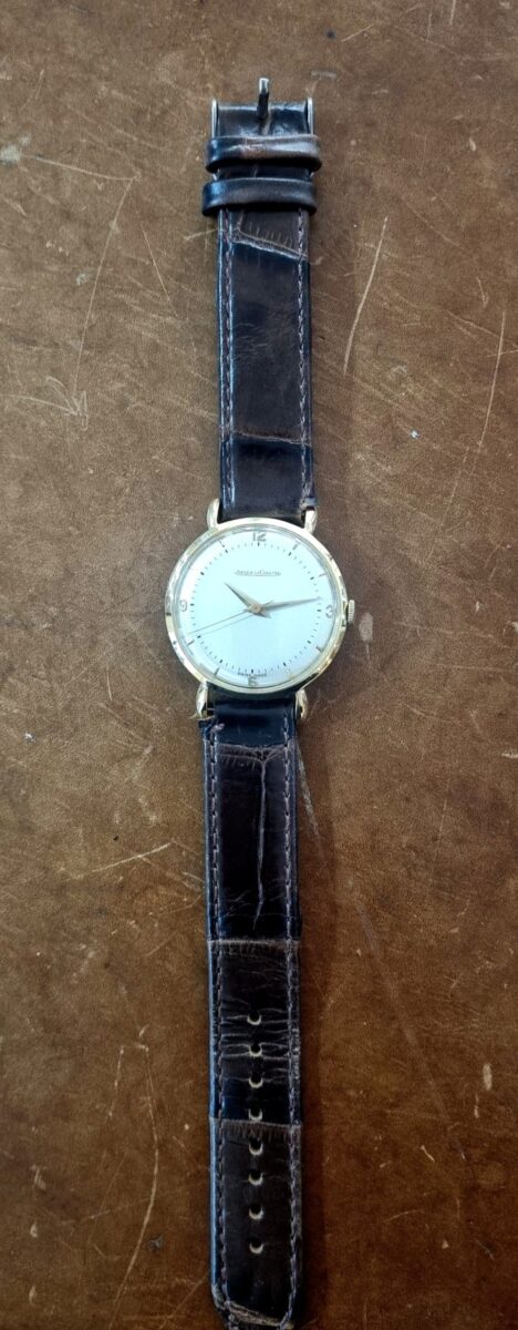 Jaeger Le Coultre 18k Rose Gold Vintage 35mm | Gothelf A. Watches — 3