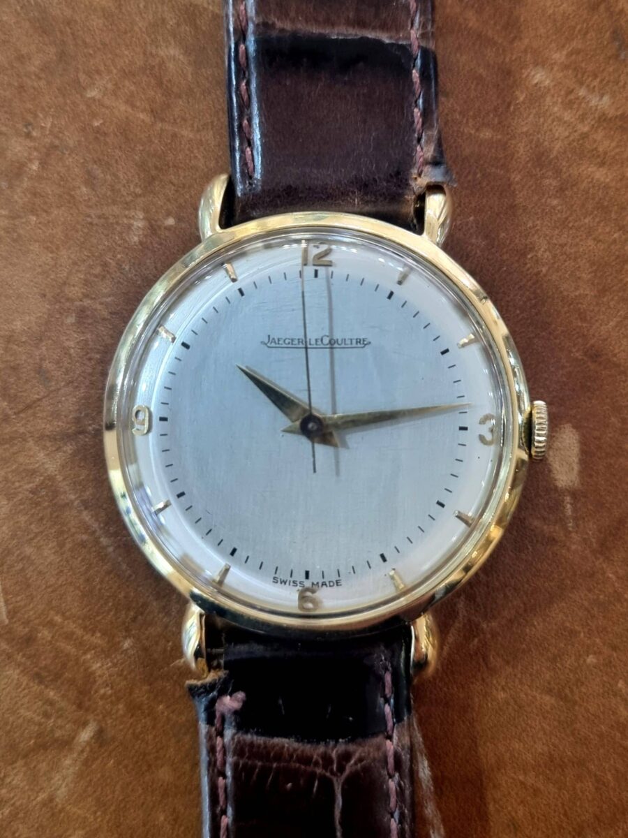 Jaeger Le Coultre 18k Rose Gold Vintage 35mm | Gothelf A. Watches — 2