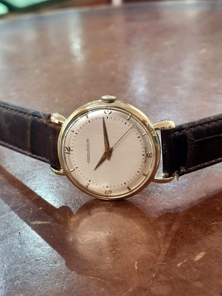 Jaeger Le Coultre 18k Rose Gold Vintage 35mm | Gothelf A. Watches — 4