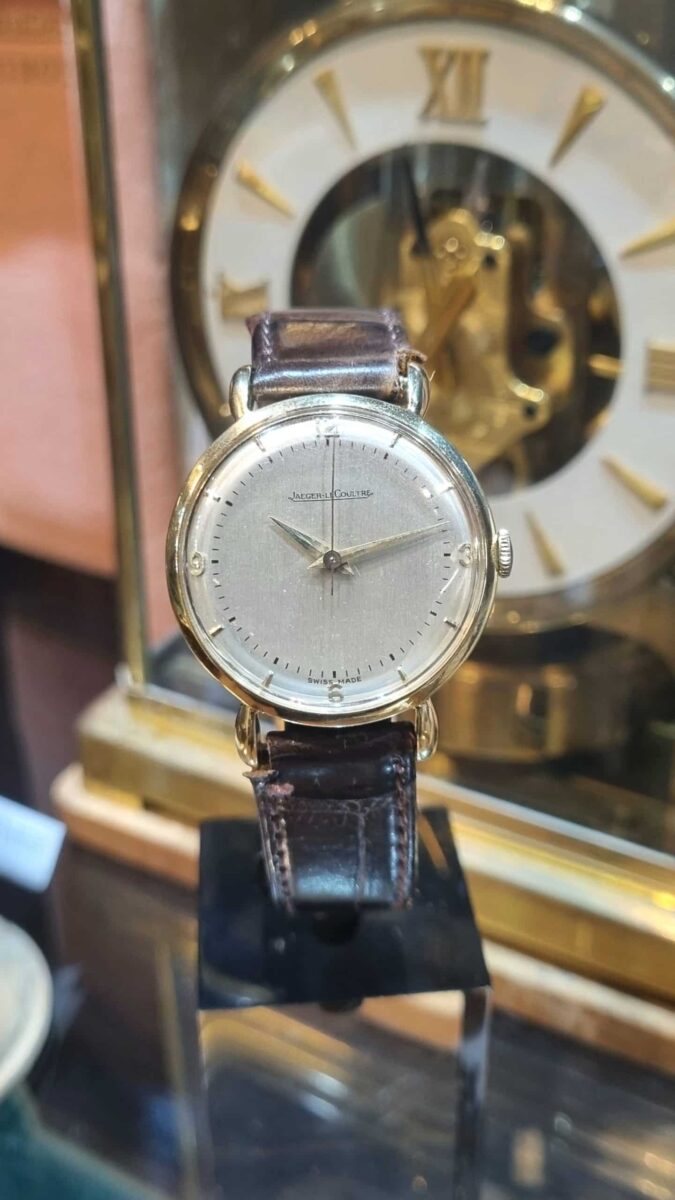 Jaeger Le Coultre 18k Rose Gold Vintage 35mm | Gothelf A. Watches