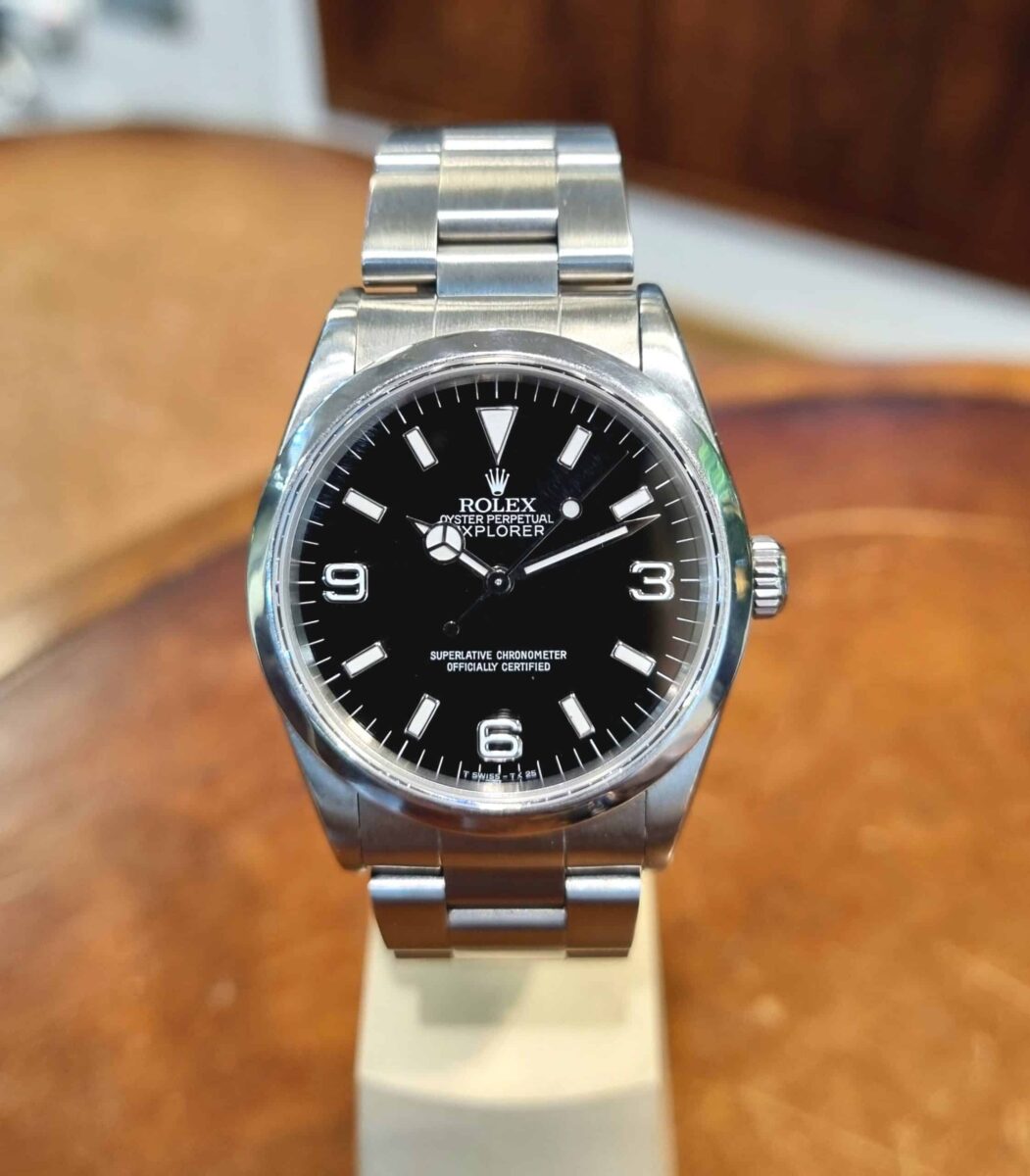 Rolex Explorer 36mm ref.14270 Pre-owned 1998 box+papers | Gothelf A. Watches