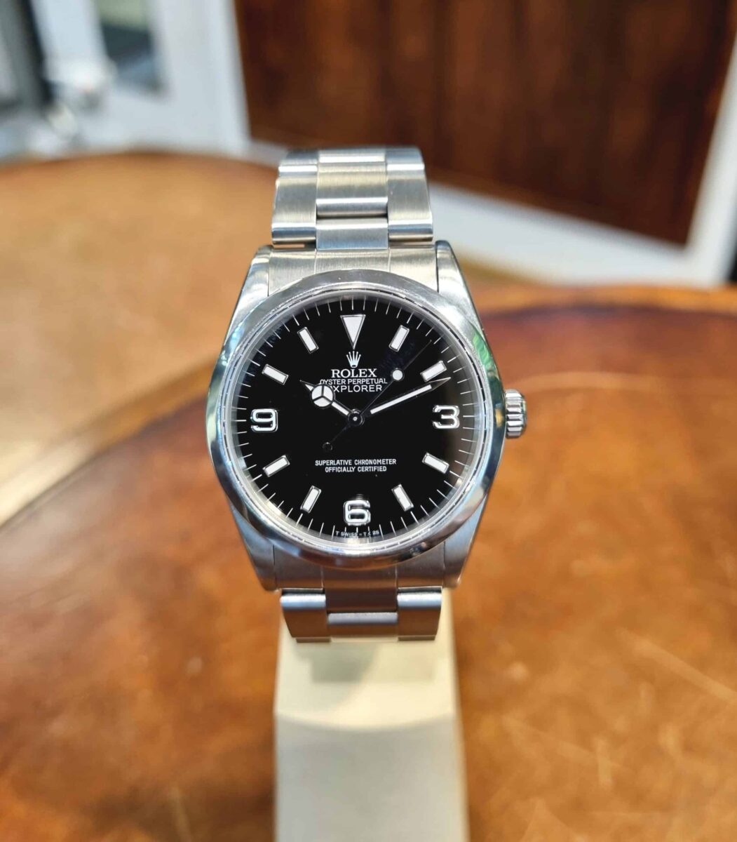 Rolex Explorer 36mm ref.14270 Pre-owned 1998 box+papers | Gothelf A. Watches — 2