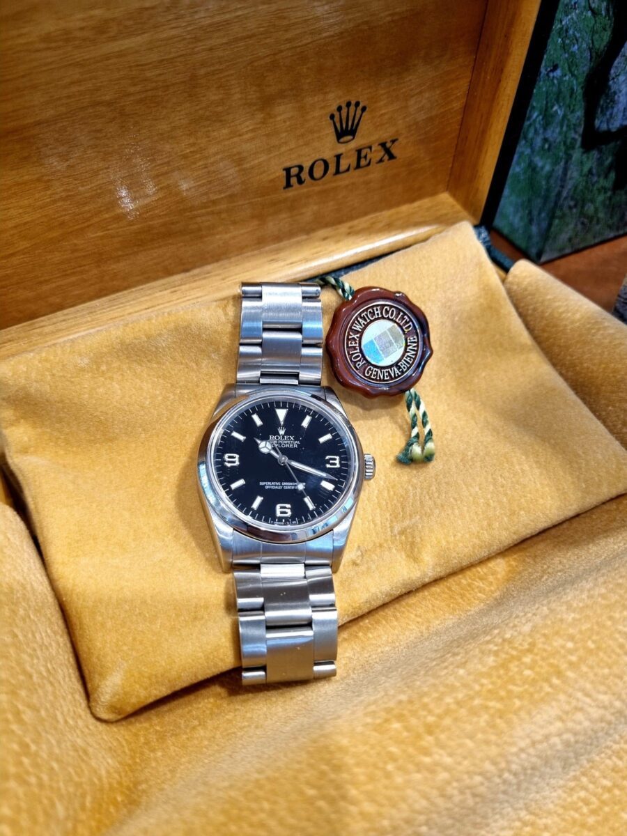 Rolex Explorer 36mm ref.14270 Pre-owned 1998 box+papers | Gothelf A. Watches — 4
