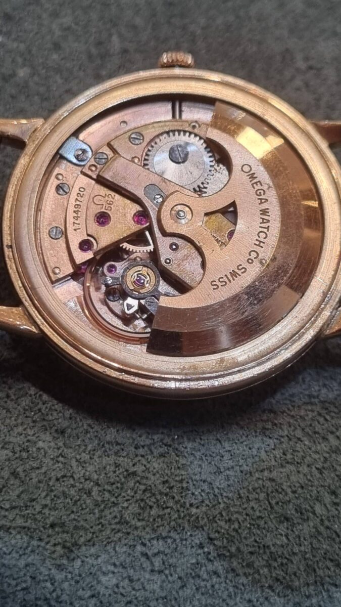 Omega Seamaster Automatic Vintage 18K Rose gold cal.562 | Gothelf A. Watches — 4
