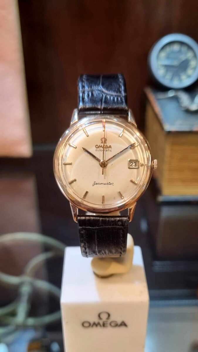 Omega Seamaster Automatic Vintage 18K Rose gold cal.562 | Gothelf A. Watches — 5